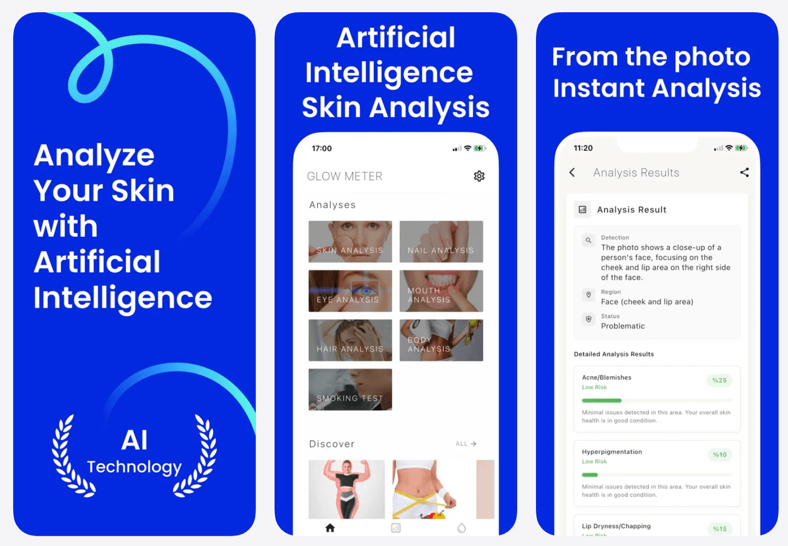 Skin Scanner AI - Glow Meter